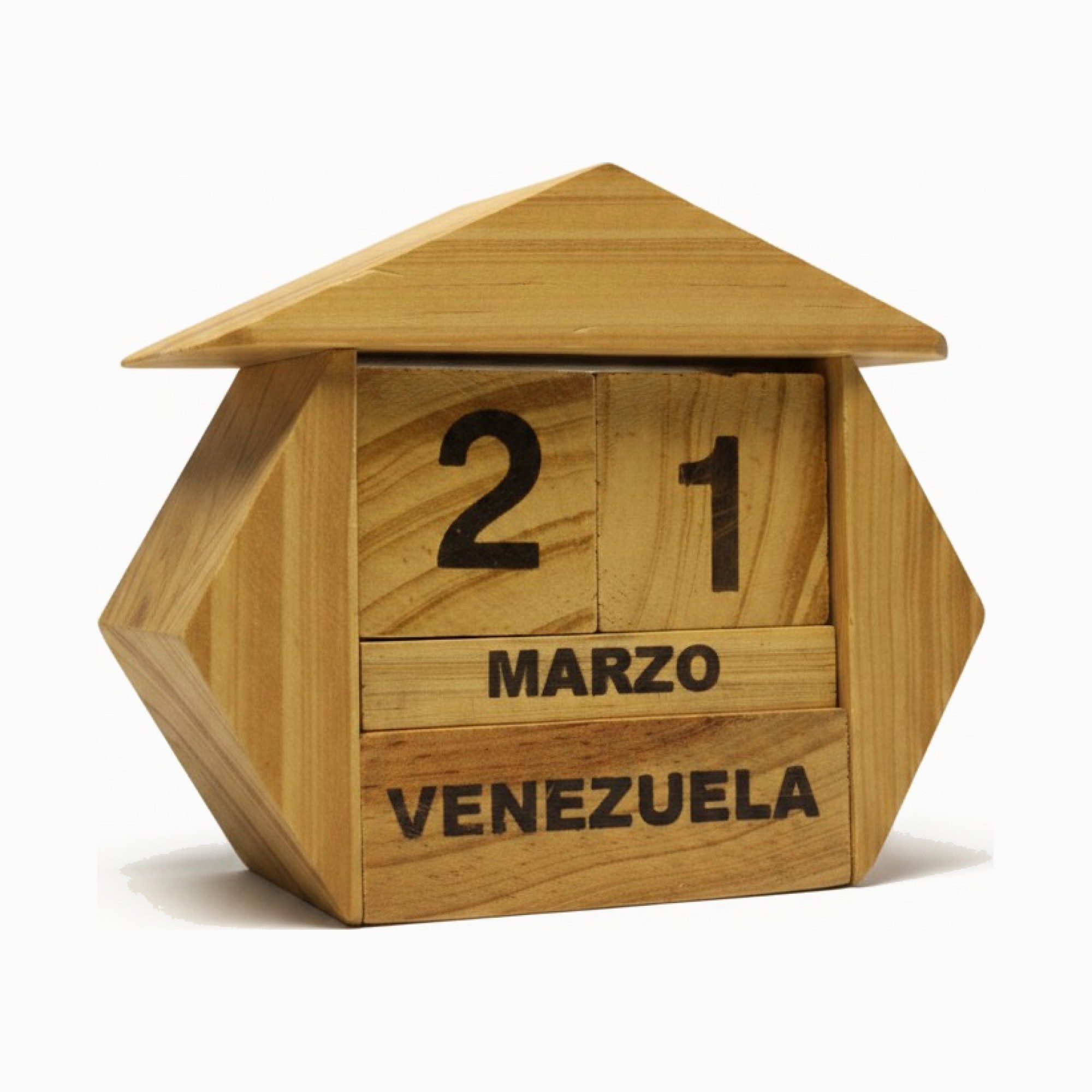 Calendario Decorativo de Madera