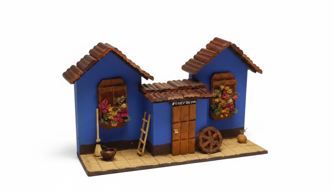 Casita Cerámica Decorativa