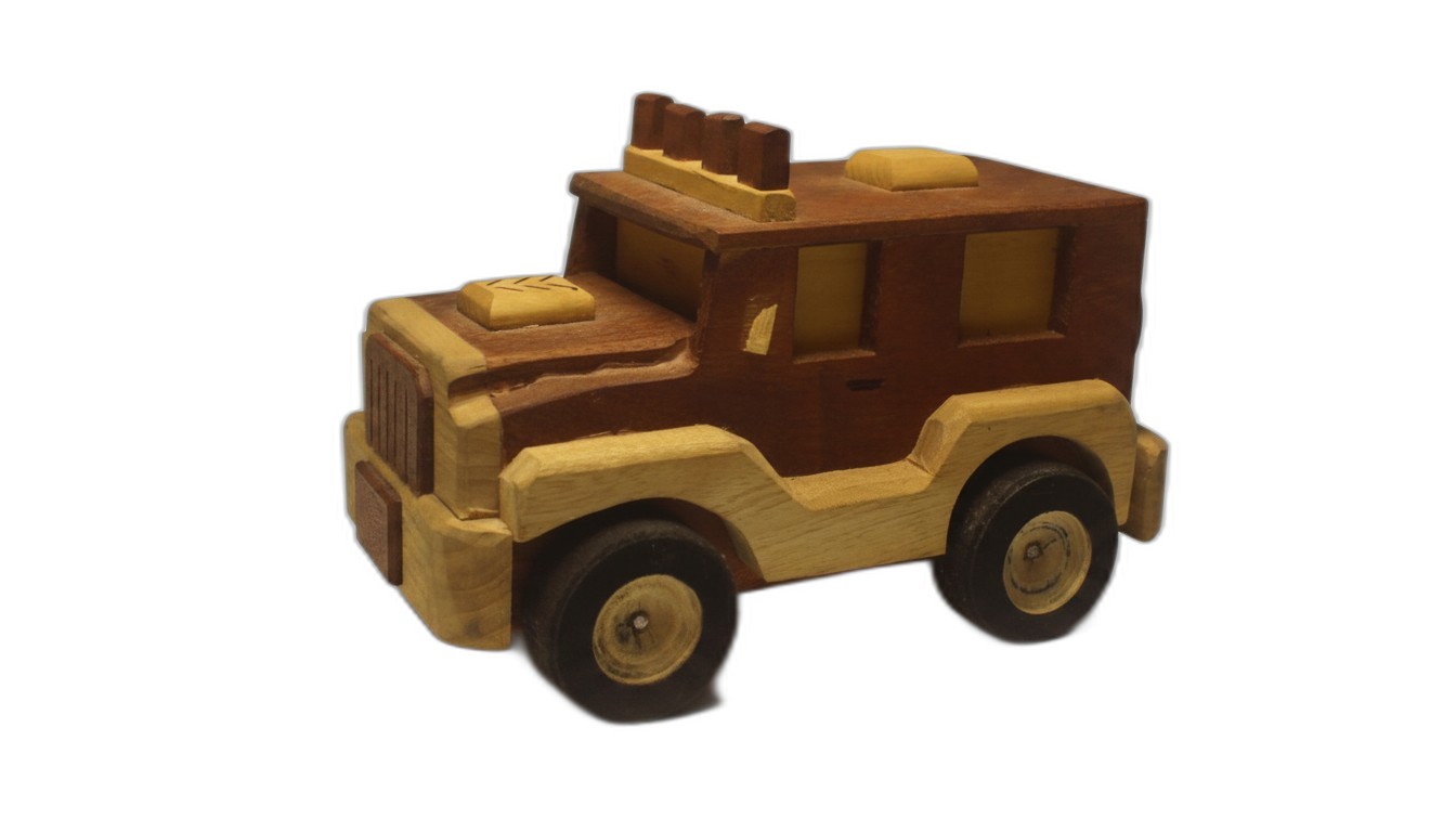 Carrito de Madera Dominó