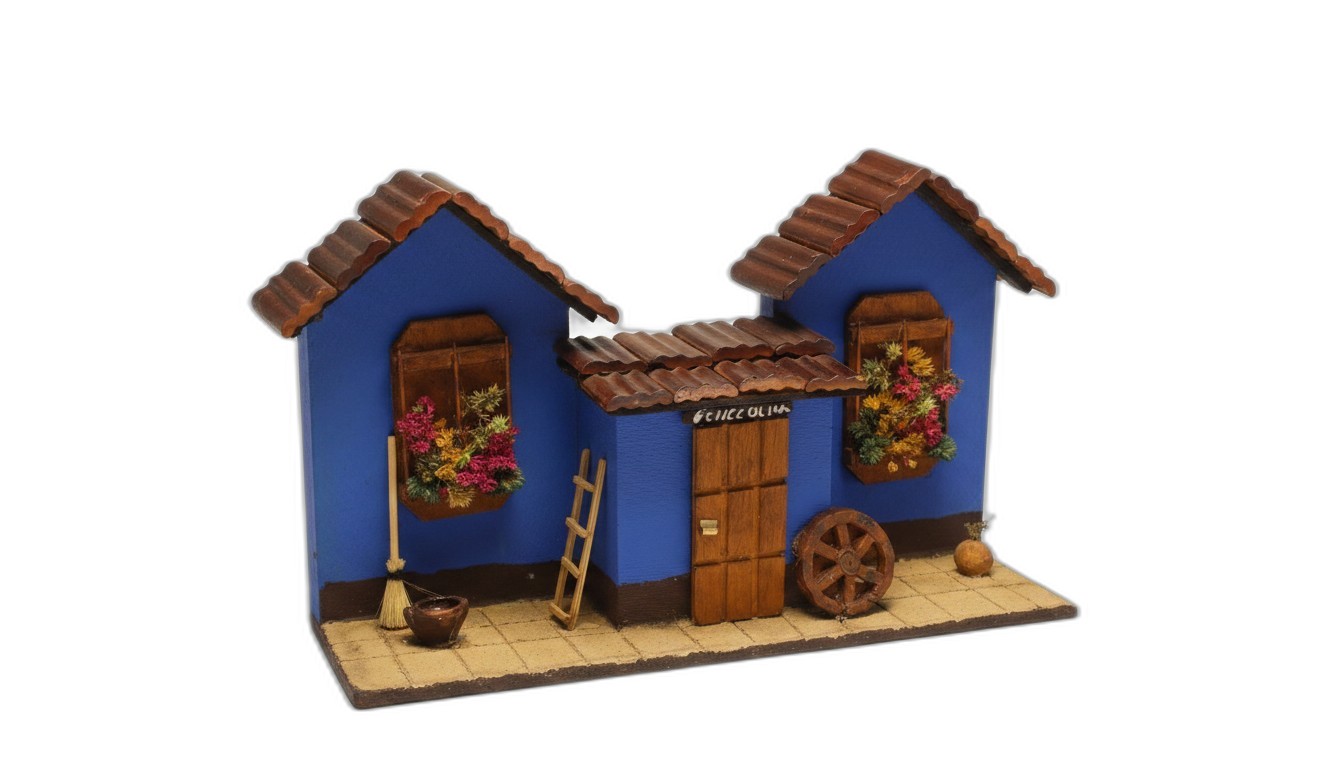 Casita Cerámica Decorativa