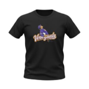 Franela del Algodo̚n Fino - Campeonato de Beisball Mundial- Victoria de Venezuela