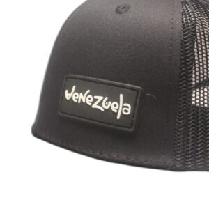 Gorra de Malla Venezuela Negra