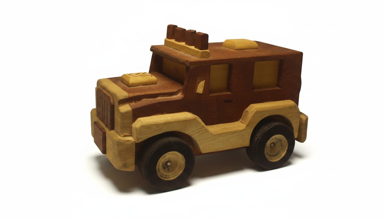 Carrito de Madera Dominó