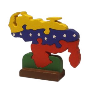 Mapa de Venezuela Decorativo y Educativo