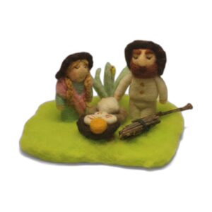 Nacimiento Decorativo Tejido de Lana