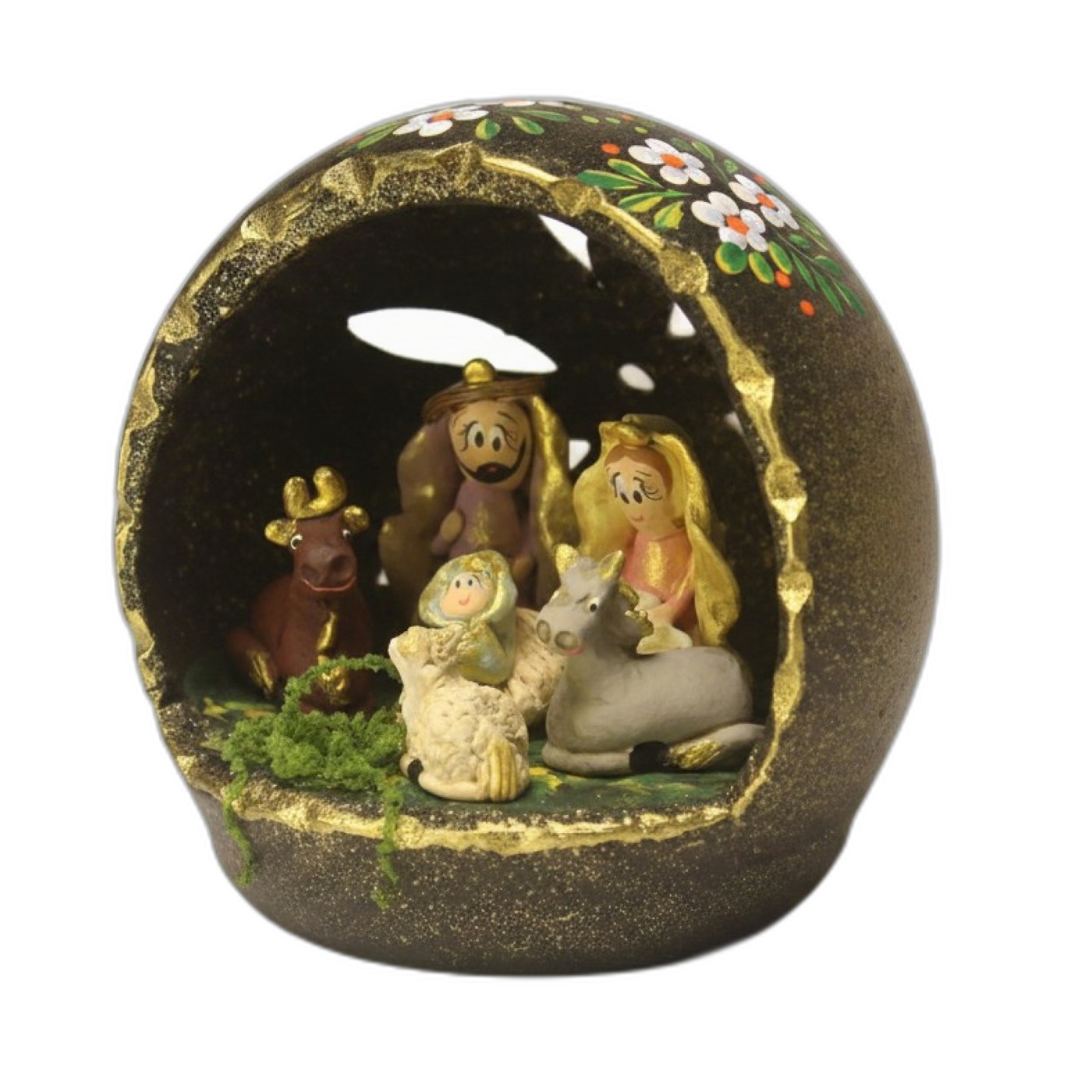 Pieza Decorativa - Pequeña- Nacimiento en Cerámica