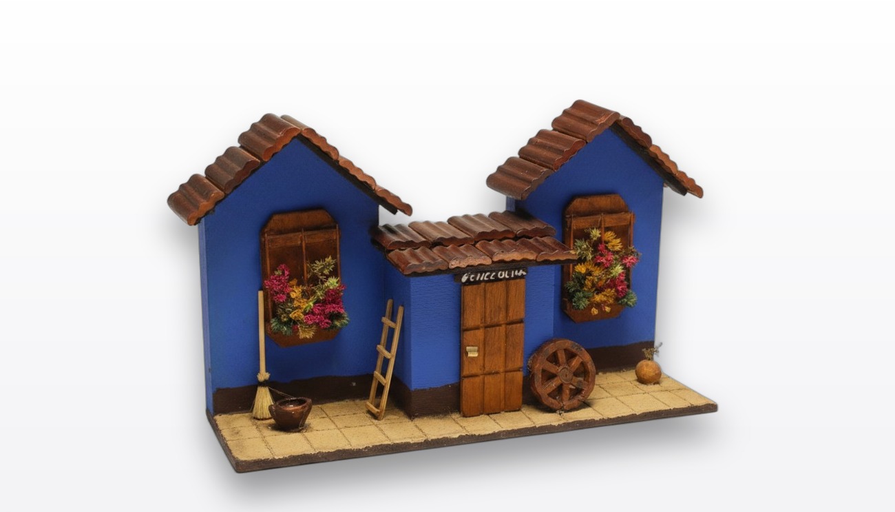 Casita Cerámica Decorativa