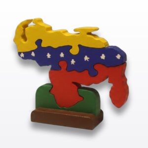 Mapa de Venezuela Decorativo y Educativo