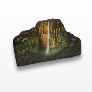Pieza Decorativa,de Madera. el Salto Ángel